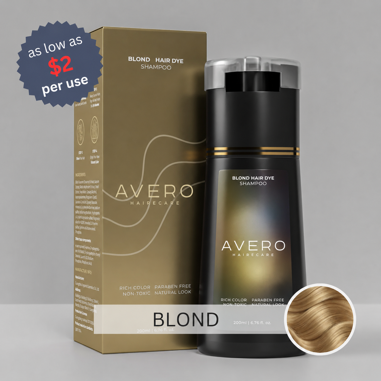 Instant Dye Shampoo
