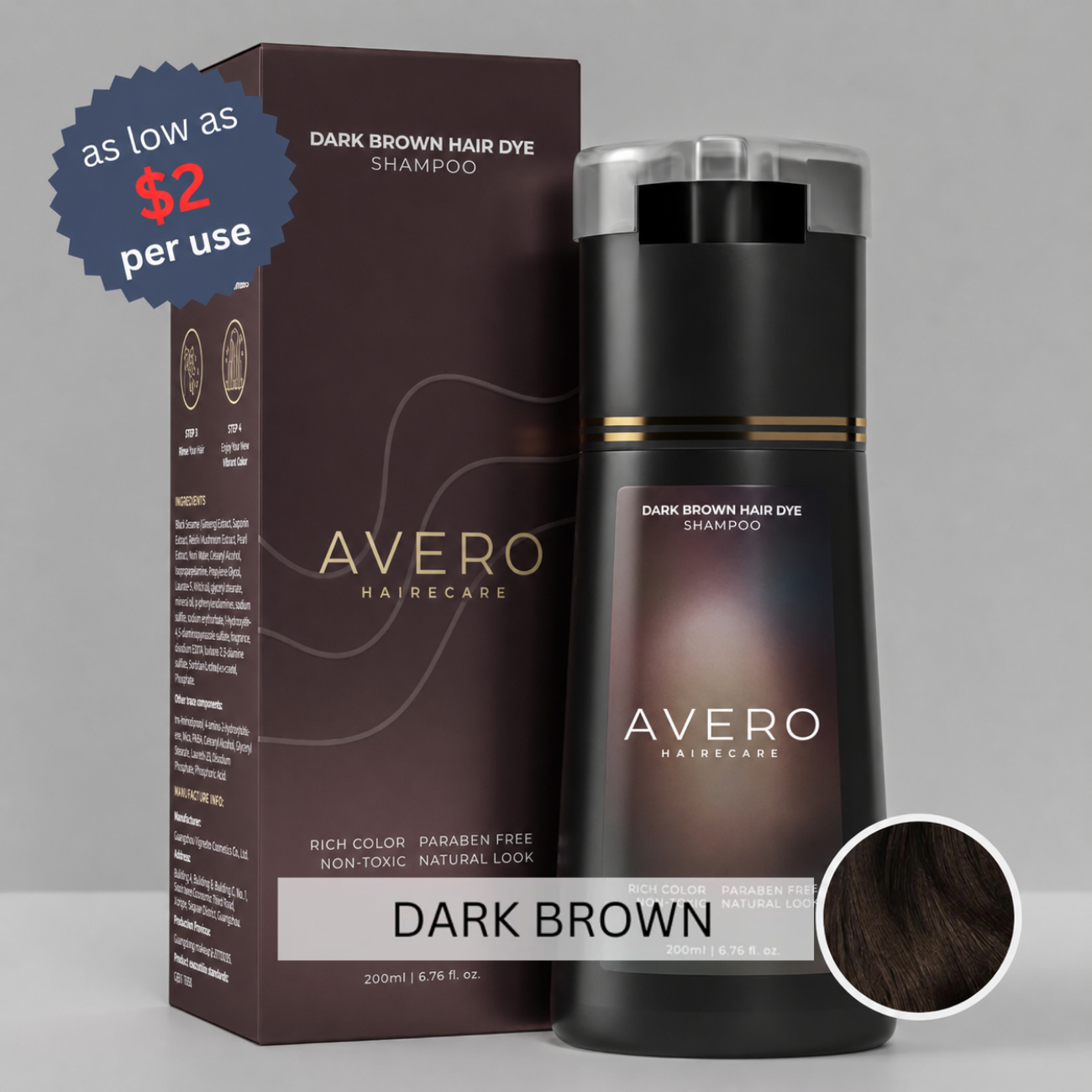 Instant Dye Shampoo